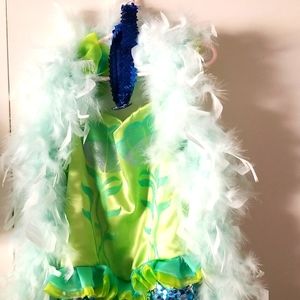 Girls mermaid costume dress